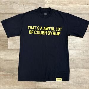 THAT'S A AWFUL LOT OF COUGH SYRUP Desto Dubb Classic Cough Syrup Tee Size Small